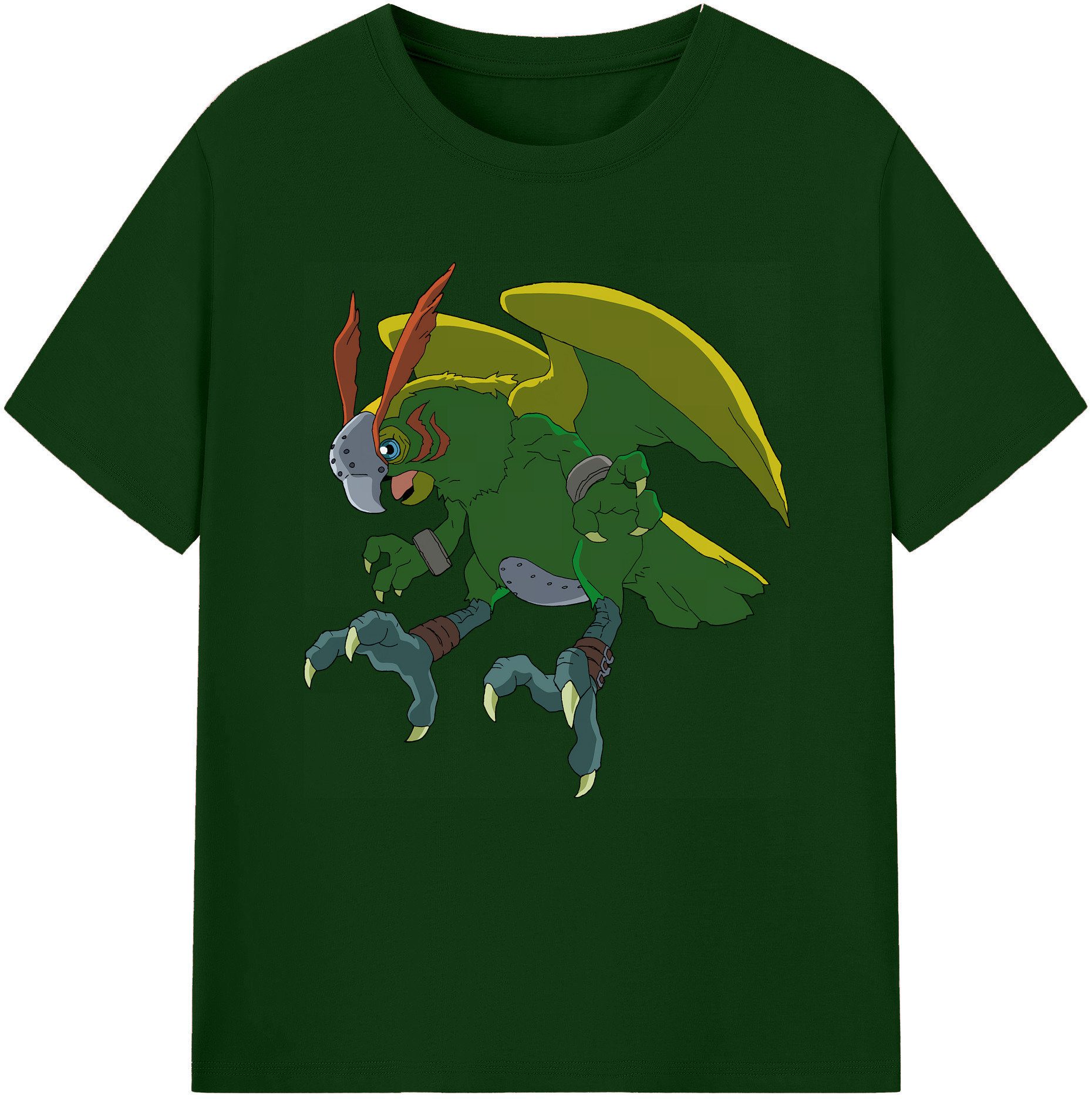 （画像用） Digimon デジタルモンスター/デジモン 綿100％半袖Tシャツ（フロントプリント）